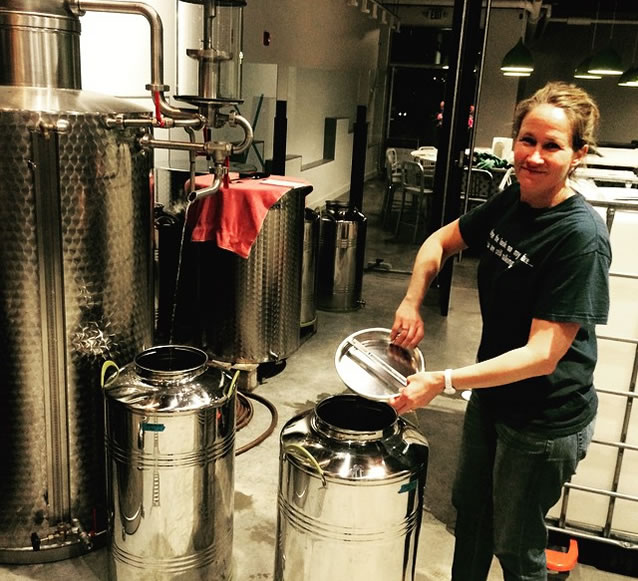 Preparation before distilling spirits.