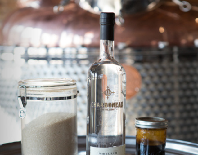 Gold Medal winner Charboneau White Rum