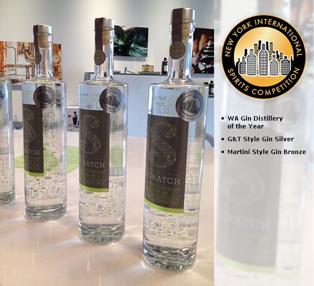 Three awards won at the New York International Spirits Competition.