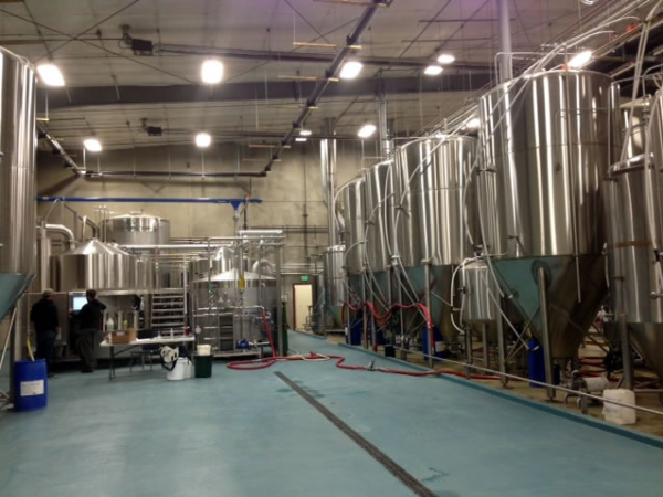 The brew house in their production brewery puts their boiler's consistent steam to excellent use - brewing unconventional yet satisfying beers.