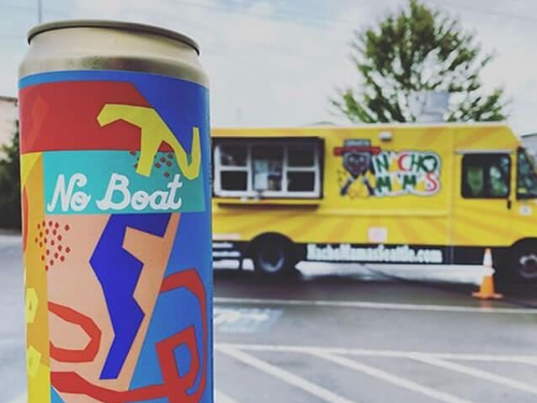 Fans enjoy a tempting variety of beer with a delicious array of food from popular food trucks.