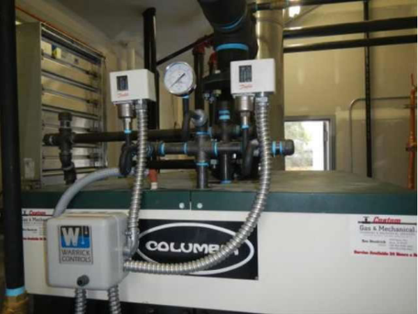 Warrick and Danfoss steam controls