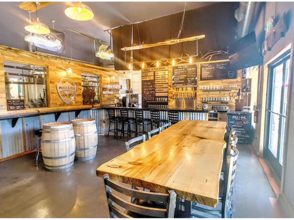 Their handsome taproom and beer garden are available for private events – a win-win in this small, rural town.