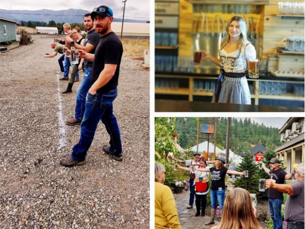 Celebrating Oktober Fest with a special beer release, competitions, and live accordion music.