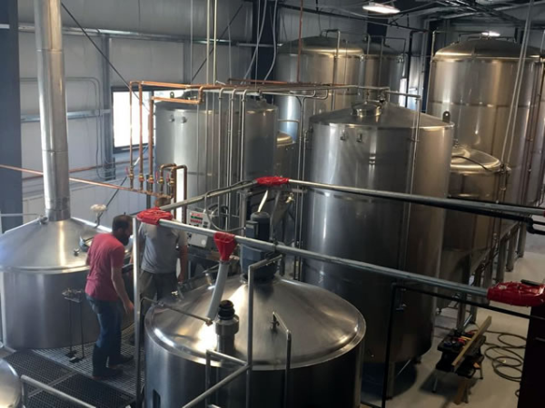 The brew house where the brewing magic happens!