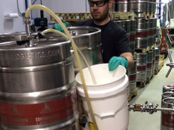 Conshohocken Brewing Company kegs their second IPA!