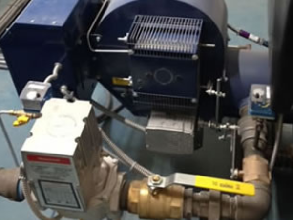 The PowerFlame burner - recognized nationally as the most reliable boiler burner - and so easy to service.