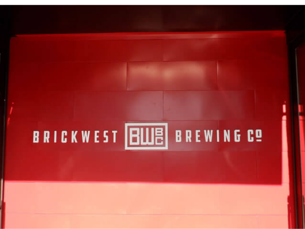 Brickwest is easy to find – just look for the towering red hopper or the huge red door – then chill a with cold pint.