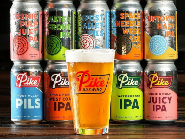 Or get your Pike beer in a can.