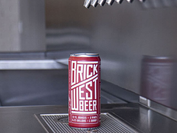 In cans, too! It's a thing of beauty. Congratulations guys!
