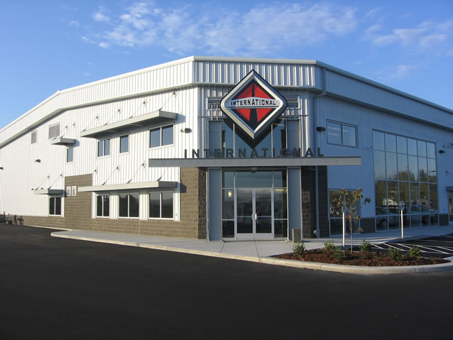 Waste oil fueled radiant floor heat keeps the Motor Trucks' facility in Everett comfortable year round.